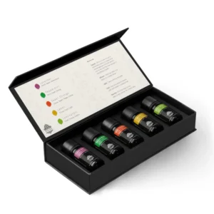 Top 5 Essential Oil Set - For Gift, Diffuser, Skin, Hair, Aromatherapy