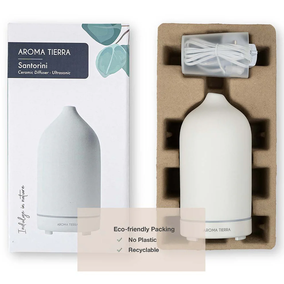 Santorini Dawn - Ceramic Essential Oil Diffuser (Electric) - Image 4
