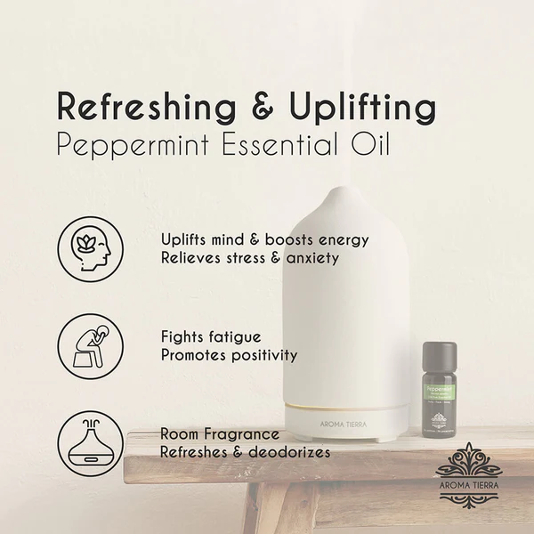 Peppermint Essential Oil (Mint Oil, Mentha piperita) - 100% Pure - Image 3